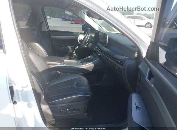 KM8R4DGEXPU573586 2023 HYUNDAI PALISADE White Սալոնի դիմացի տեսք