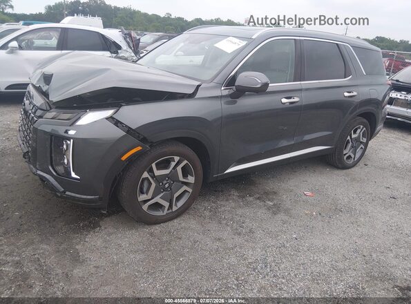 KM8R4DGEXSU825779 2025 HYUNDAI PALISADE Blue Передня ліва чверть