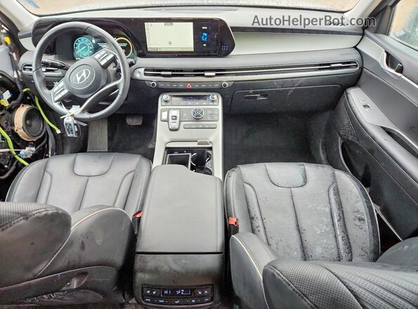 KM8R4DGEXSU888767 2025 HYUNDAI PALISADE Silver Առջևի վահանակի տեսք
