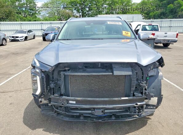 KM8R4DHE1LU029602 2020 HYUNDAI PALISADE Silver Widok z przodu