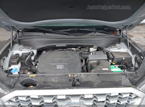 KM8R4DHE1LU163428 2020 HYUNDAI PALISADE Gray Widok z tyłu