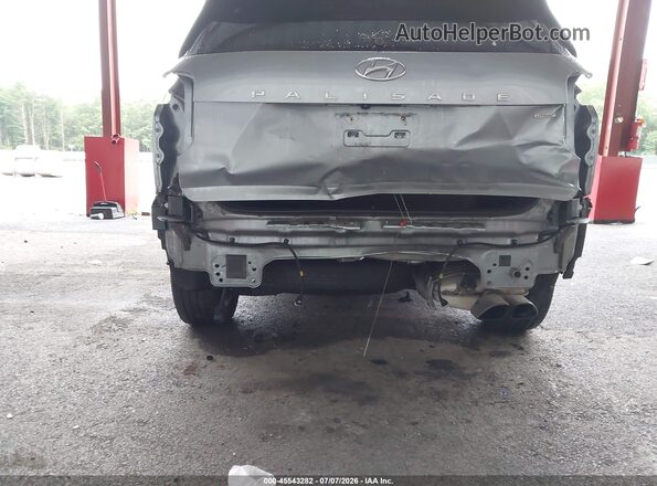 KM8R4DHE1LU163428 2020 HYUNDAI PALISADE Gray Widok z przodu