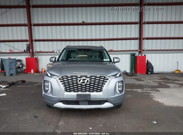 KM8R4DHE1LU163428 2020 HYUNDAI PALISADE Gray Widok wnętrza z tyłu