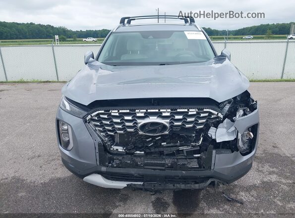 KM8R4DHE1MU190887 2021 HYUNDAI PALISADE Silver Vista frontal