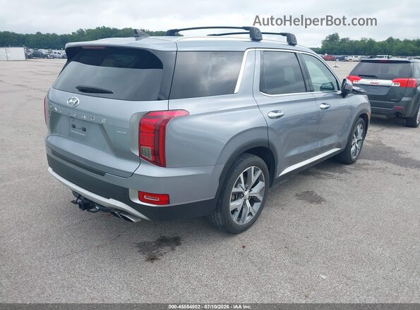 KM8R4DHE1MU190887 2021 HYUNDAI PALISADE Silver Trasero derecho