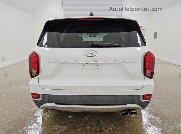 KM8R4DHE1MU201838 2021 HYUNDAI PALISADE White Rear view