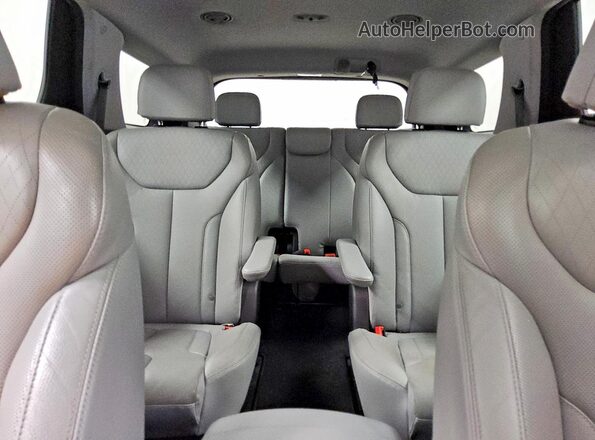 KM8R4DHE1MU201838 2021 HYUNDAI PALISADE White Rear seats view