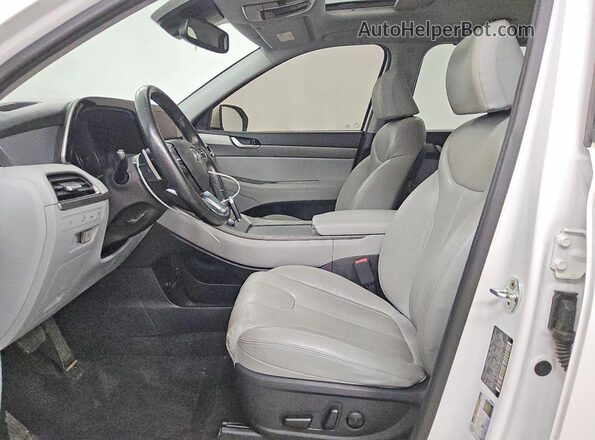 KM8R4DHE1MU201838 2021 HYUNDAI PALISADE White Front interior view