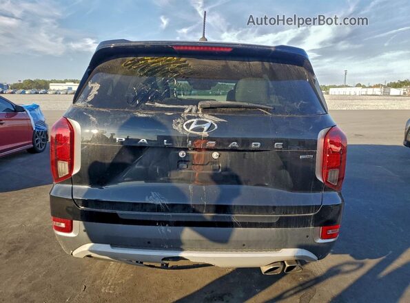 KM8R4DHE2LU148811 2020 HYUNDAI PALISADE Black Հետևի տեսք