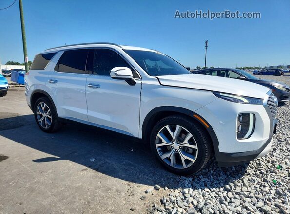 KM8R4DHE3LU052833 2020 HYUNDAI PALISADE White წინა მარჯვენა
