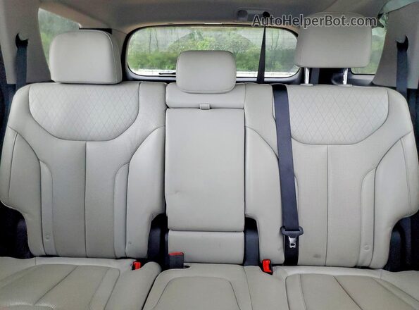 KM8R4DHE3MU205065 2021 HYUNDAI PALISADE White უკანა სავარძლების ხედი