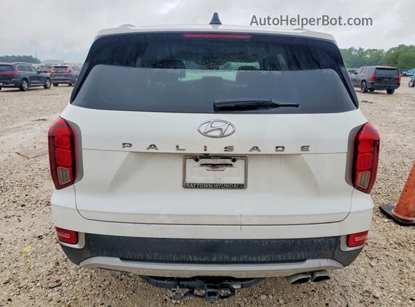 KM8R4DHE3MU205065 2021 HYUNDAI PALISADE White უკანა ხედი