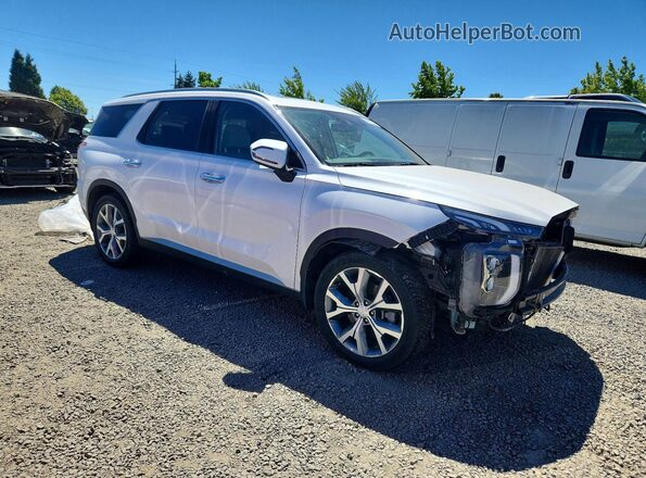 KM8R4DHE3MU206457 2021 HYUNDAI PALISADE White Front right