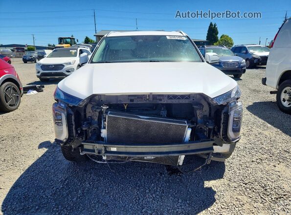 KM8R4DHE3MU206457 2021 HYUNDAI PALISADE White Front view