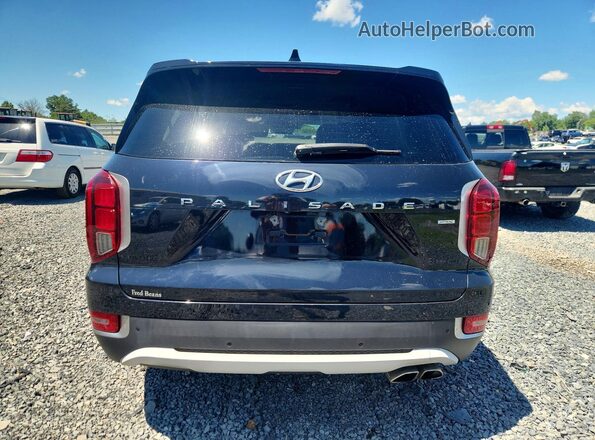 KM8R4DHE3NU379820 2022 HYUNDAI PALISADE Угольный Вид сзади