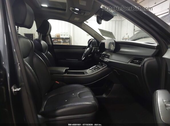 KM8R4DHE4LU084609 2020 HYUNDAI PALISADE Gray Vista interior delantera