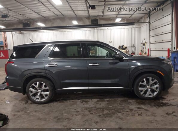 KM8R4DHE4LU084609 2020 HYUNDAI PALISADE Gray Vista interior trasera