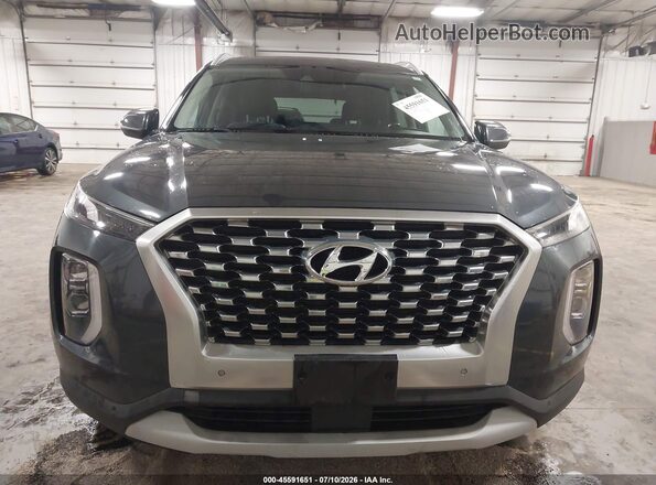 KM8R4DHE4LU084609 2020 HYUNDAI PALISADE Gray Vista del cuadro de instrumentos