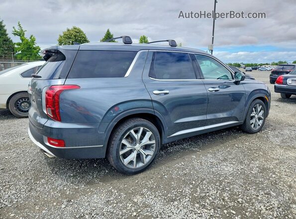 KM8R4DHE4MU230329 2021 HYUNDAI PALISADE Gray Trasero derecho