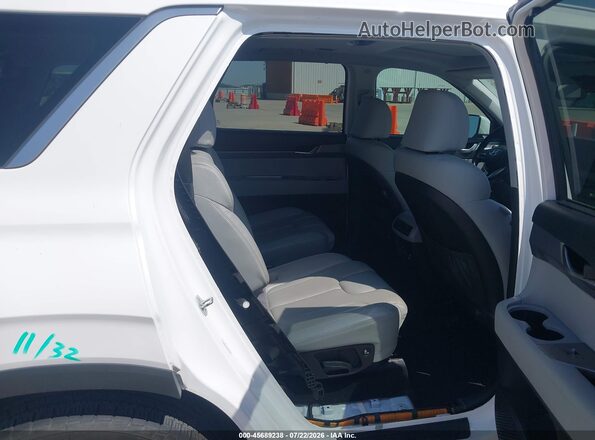 KM8R4DHE4MU315414 2021 HYUNDAI PALISADE White Widok naklejki z numerem VIN
