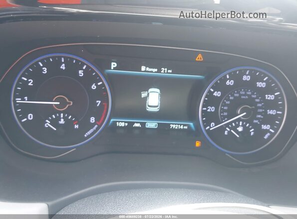 KM8R4DHE4MU315414 2021 HYUNDAI PALISADE White Widok tylnych siedzeń