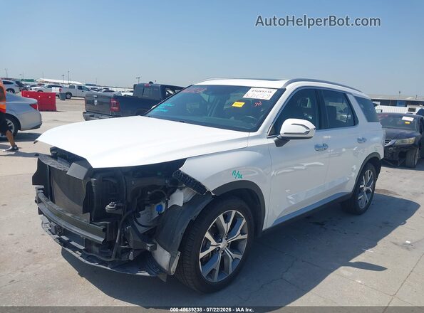 KM8R4DHE4MU315414 2021 HYUNDAI PALISADE White Przód lewy