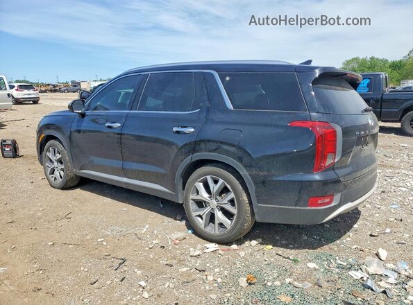KM8R4DHE5MU180220 2021 HYUNDAI PALISADE Black Trasero izquierdo