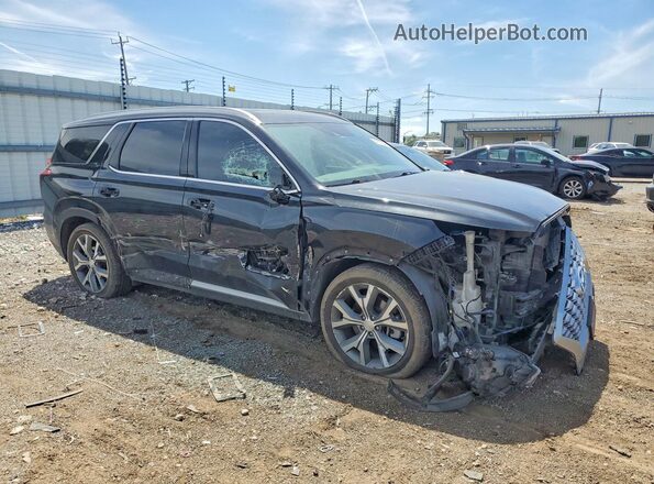 KM8R4DHE5MU180220 2021 HYUNDAI PALISADE Black Delantero derecho