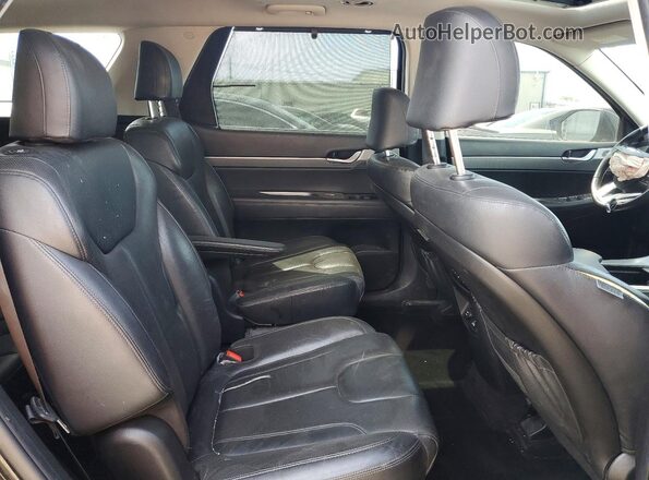 KM8R4DHE5MU180220 2021 HYUNDAI PALISADE Black Vista interior trasera