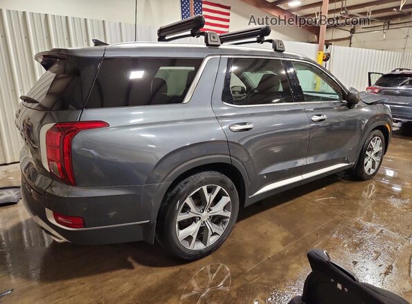 KM8R4DHE5MU231912 2021 HYUNDAI PALISADE Gray Հետևի աջ