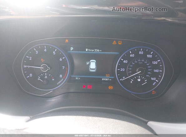 KM8R4DHE6MU231921 2021 HYUNDAI PALISADE Gray Вид задніх сидінь