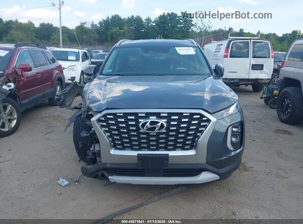 KM8R4DHE6MU231921 2021 HYUNDAI PALISADE Gray Вид щитка приладів