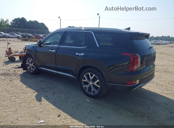 KM8R4DHE6MU302101 2021 HYUNDAI PALISADE Black Rear left