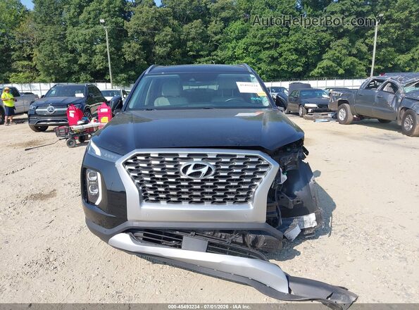 KM8R4DHE6MU302101 2021 HYUNDAI PALISADE Black Rear interior view