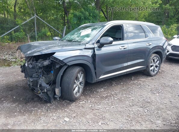 KM8R4DHE8LU104781 2020 HYUNDAI PALISADE Gray Front left