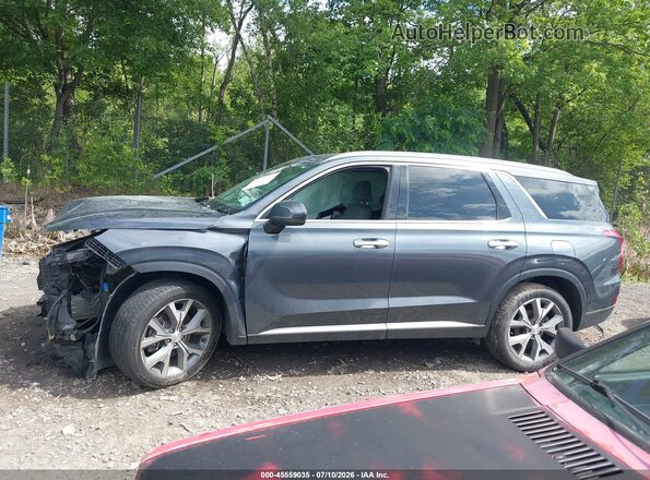 KM8R4DHE8LU104781 2020 HYUNDAI PALISADE Gray 360 interior view