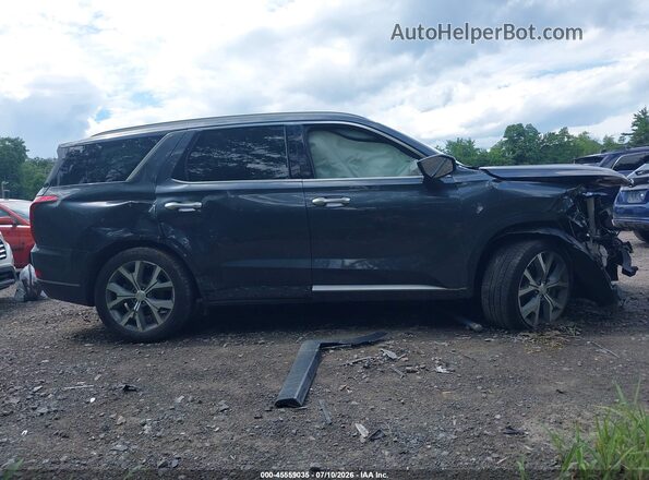 KM8R4DHE8LU104781 2020 HYUNDAI PALISADE Gray Rear interior view
