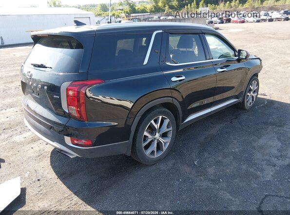 KM8R4DHE8MU281364 2021 HYUNDAI PALISADE Black Trasero derecho