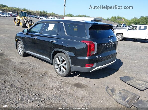 KM8R4DHE8MU281364 2021 HYUNDAI PALISADE Black Trasero izquierdo