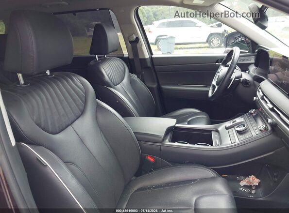 KM8R54GE3PU604075 2023 HYUNDAI PALISADE Maroon Vista interior delantera