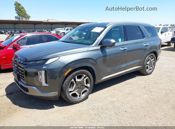 KM8R54GE5PU524003 2023 HYUNDAI PALISADE Серый Передняя левая четверть
