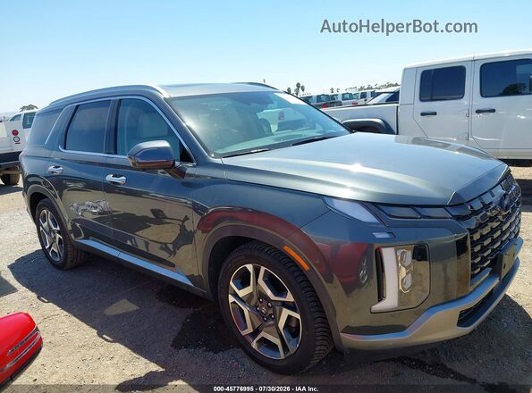 KM8R54GE5PU524003 2023 HYUNDAI PALISADE Серый Вид задней части салона
