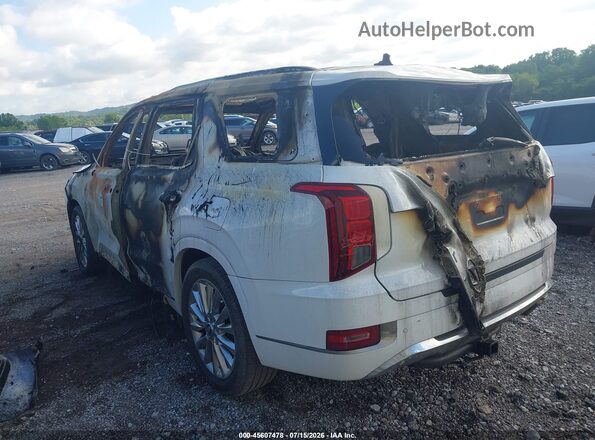 KM8R54HE2LU042761 2020 HYUNDAI PALISADE Белый Задняя левая четверть