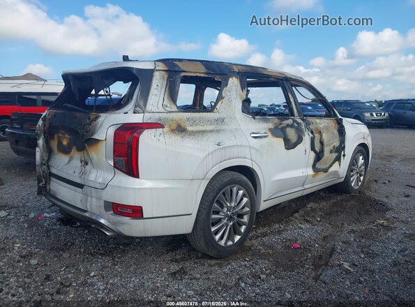 KM8R54HE2LU042761 2020 HYUNDAI PALISADE Белый Задняя правая четверть