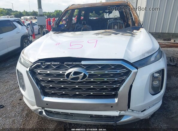 KM8R54HE2LU042761 2020 HYUNDAI PALISADE Белый Вид сзади