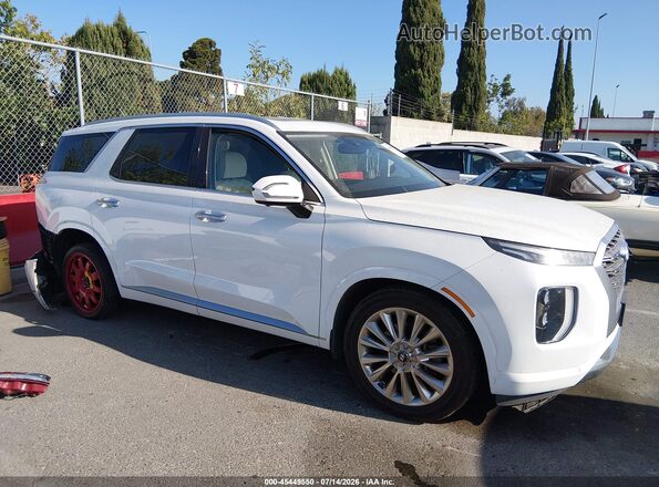 KM8R54HE2LU072066 2020 HYUNDAI PALISADE White Սալոնի 360 աստիճան տեսք