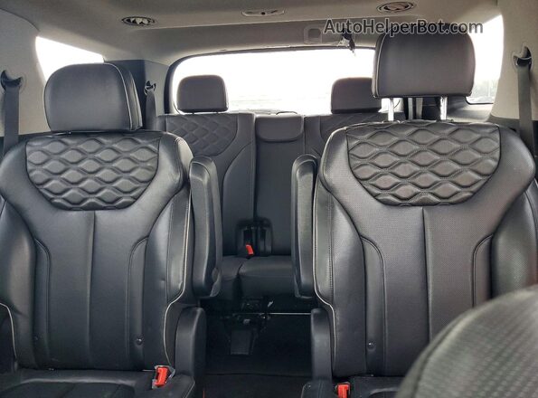 KM8R54HE2NU464290 2022 HYUNDAI PALISADE Purple უკანა სავარძლების ხედი