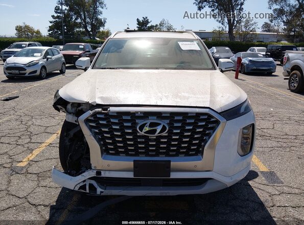 KM8R54HE4MU200406 2021 HYUNDAI PALISADE Белый Вид щитка приборов