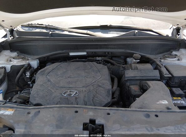 KM8R54HE4MU200406 2021 HYUNDAI PALISADE Белый Вид сзади