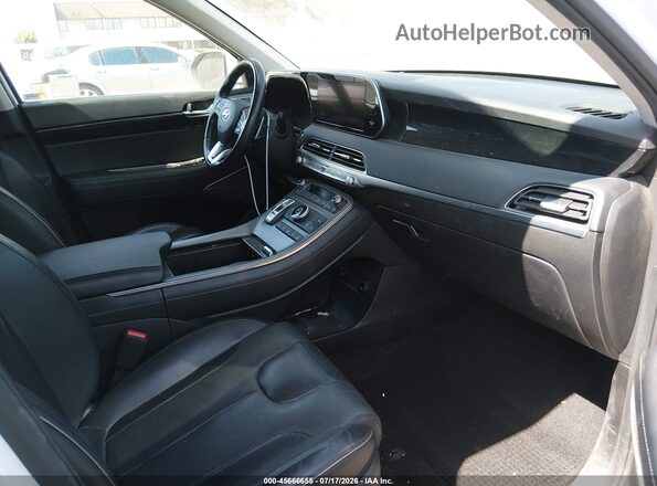 KM8R54HE4MU200406 2021 HYUNDAI PALISADE Белый Вид салона спереди